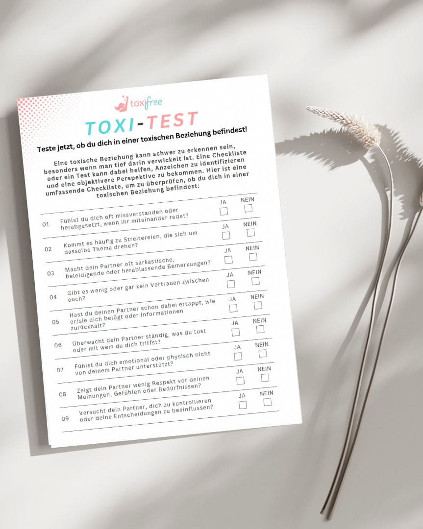 toxi-test-mockup Bist du in einer toxischen Bezieheng? Test von Toxifree