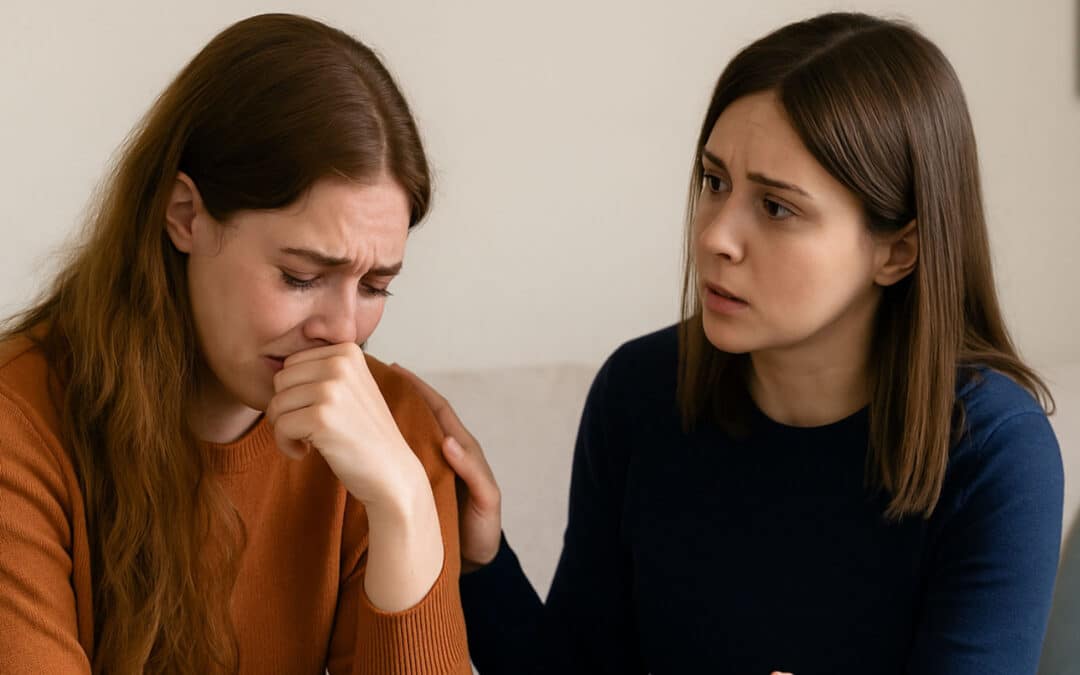 Wie du deiner Freundin helfen kannst, wenn sie in einer toxischen Beziehung gefangen ist